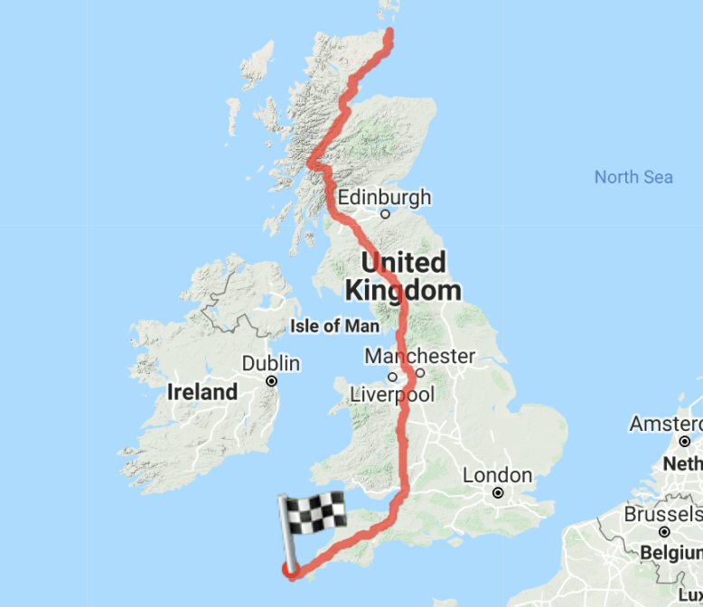 LEJOGLE 2020 There & Back Challenge
